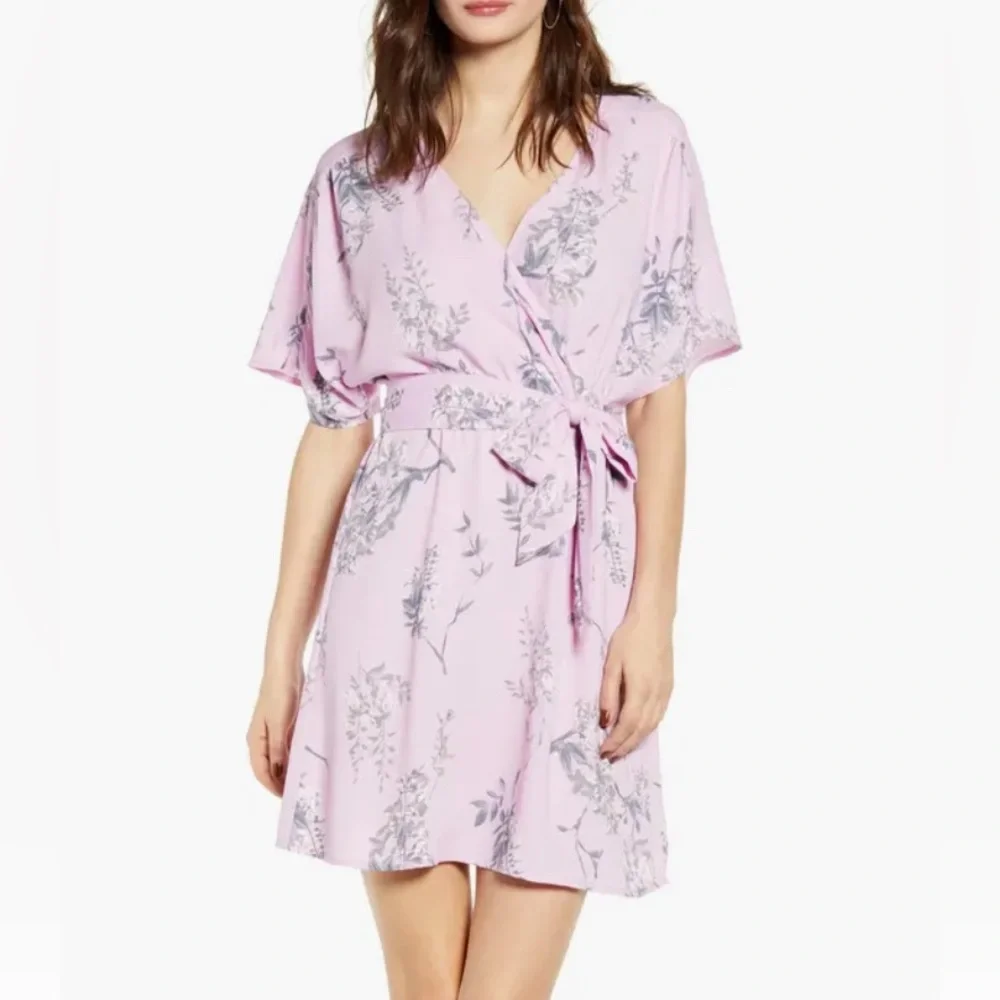 Leith Floral Mini Dress - Picture 2 of 6